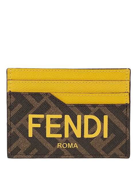 fake fendi card holder|Fendi card holder price.